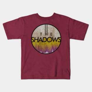 THE SHADOWS - VINTAGE YELLOW CIRCLE Kids T-Shirt